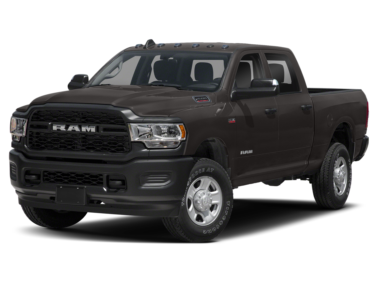 2021 RAM 2500 Tradesman Crew Cab 4x4 6'4' Box in Granite Crystal Metallic Clearcoat — front three-quarter view