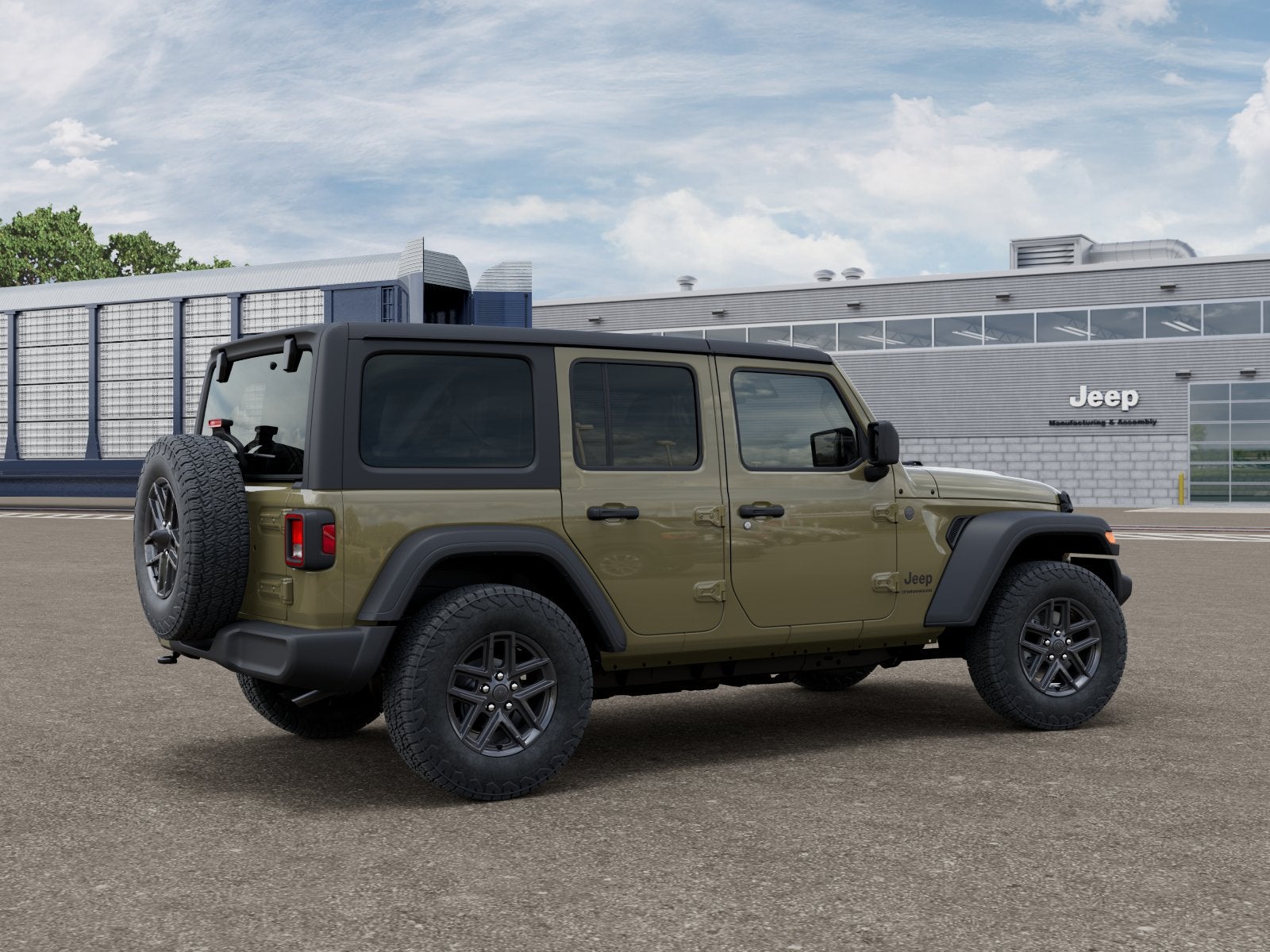 2026 Jeep Wrangler — side profile view