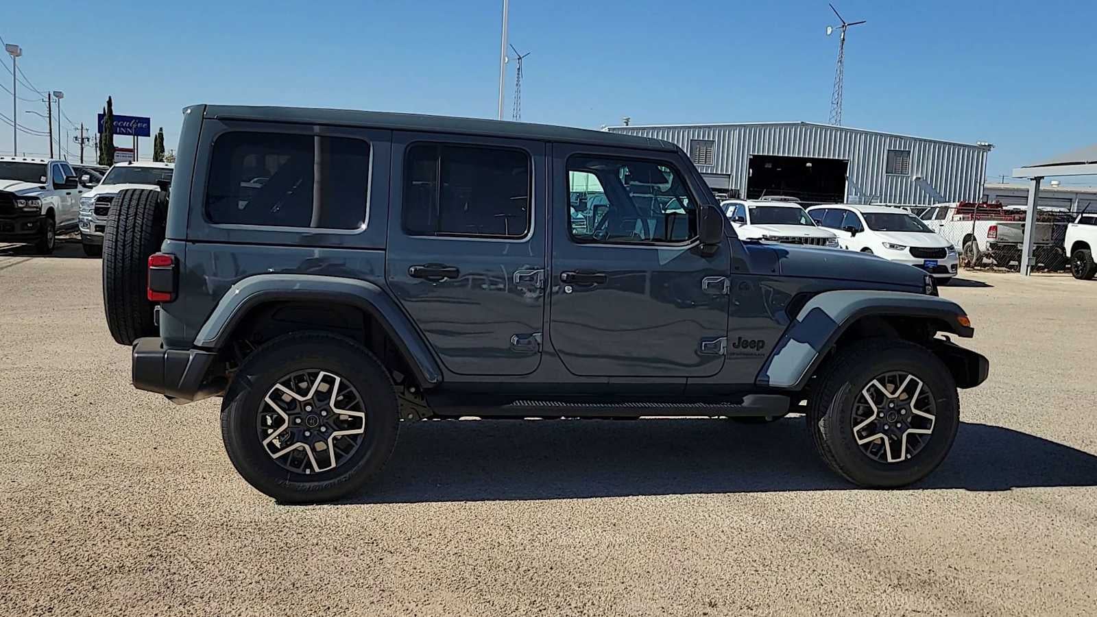 2026 Jeep Wrangler — side profile view
