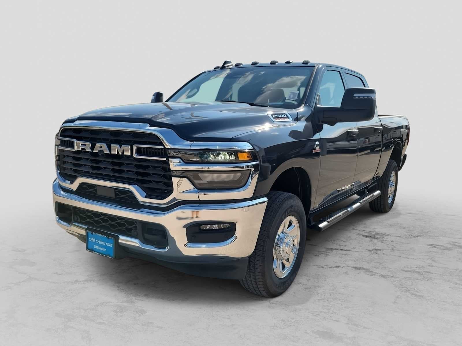 2026 RAM 2500 RAM 2500 TRADESMAN CREW CAB 4X4 6'4' BOX in Forged Blue Metallic Exterior Paint — front three-quarter view