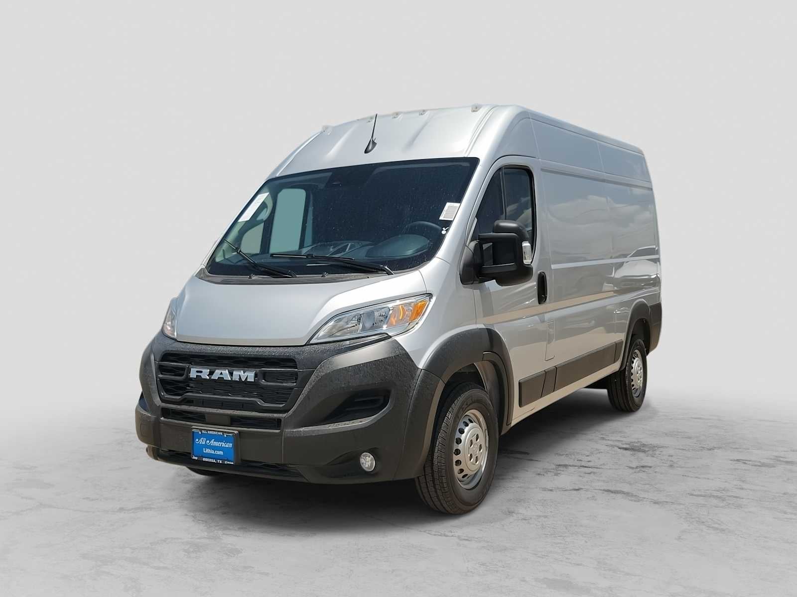 2026 RAM ProMaster RAM PROMASTER 2500 TRADESMAN CARGO VAN HIGH ROOF 136' WB in Bright Silver Metallic Clear-Coat Exterior Paint — front...