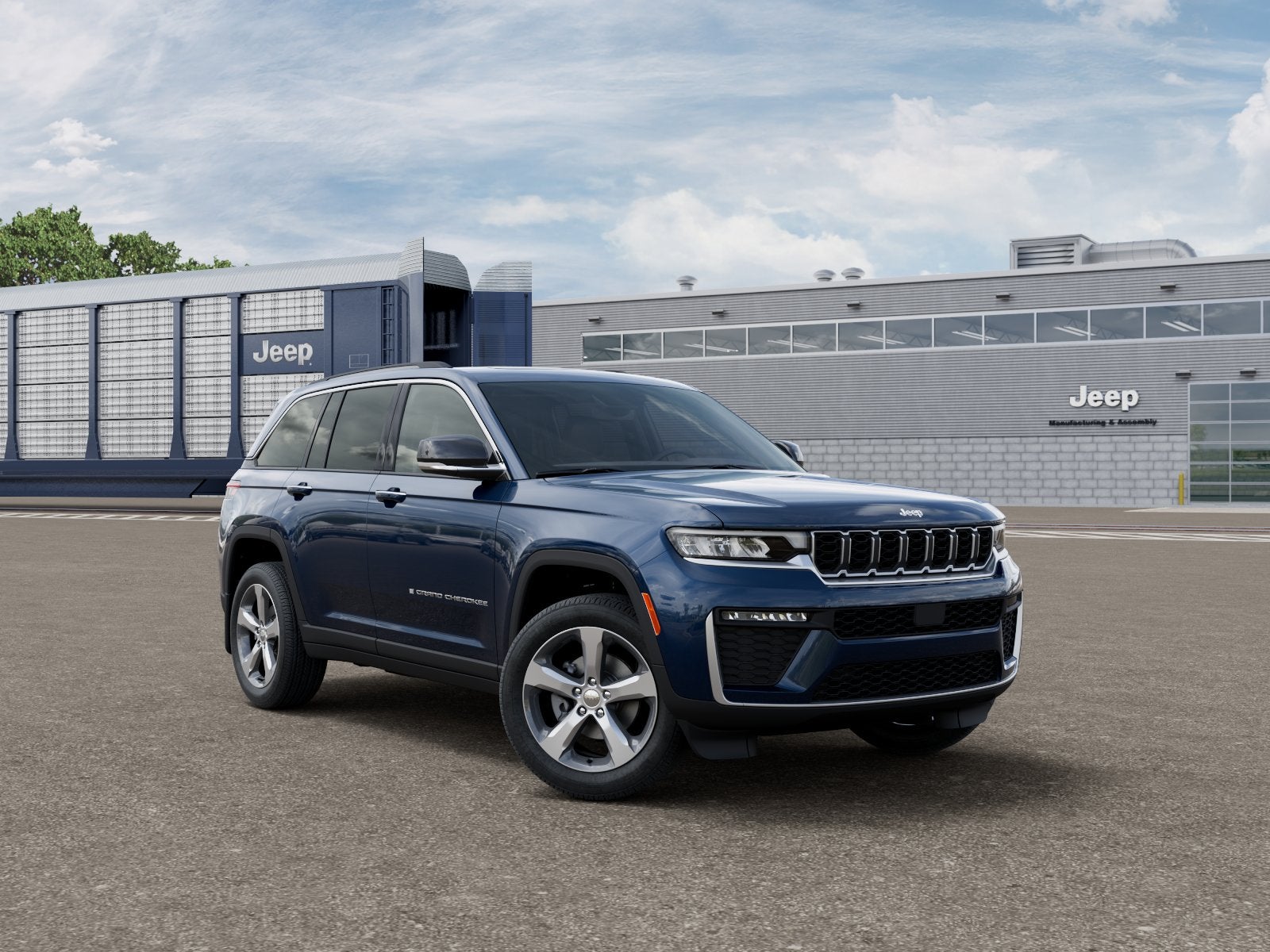 2026 Jeep Grand Cherokee — rear three-quarter view