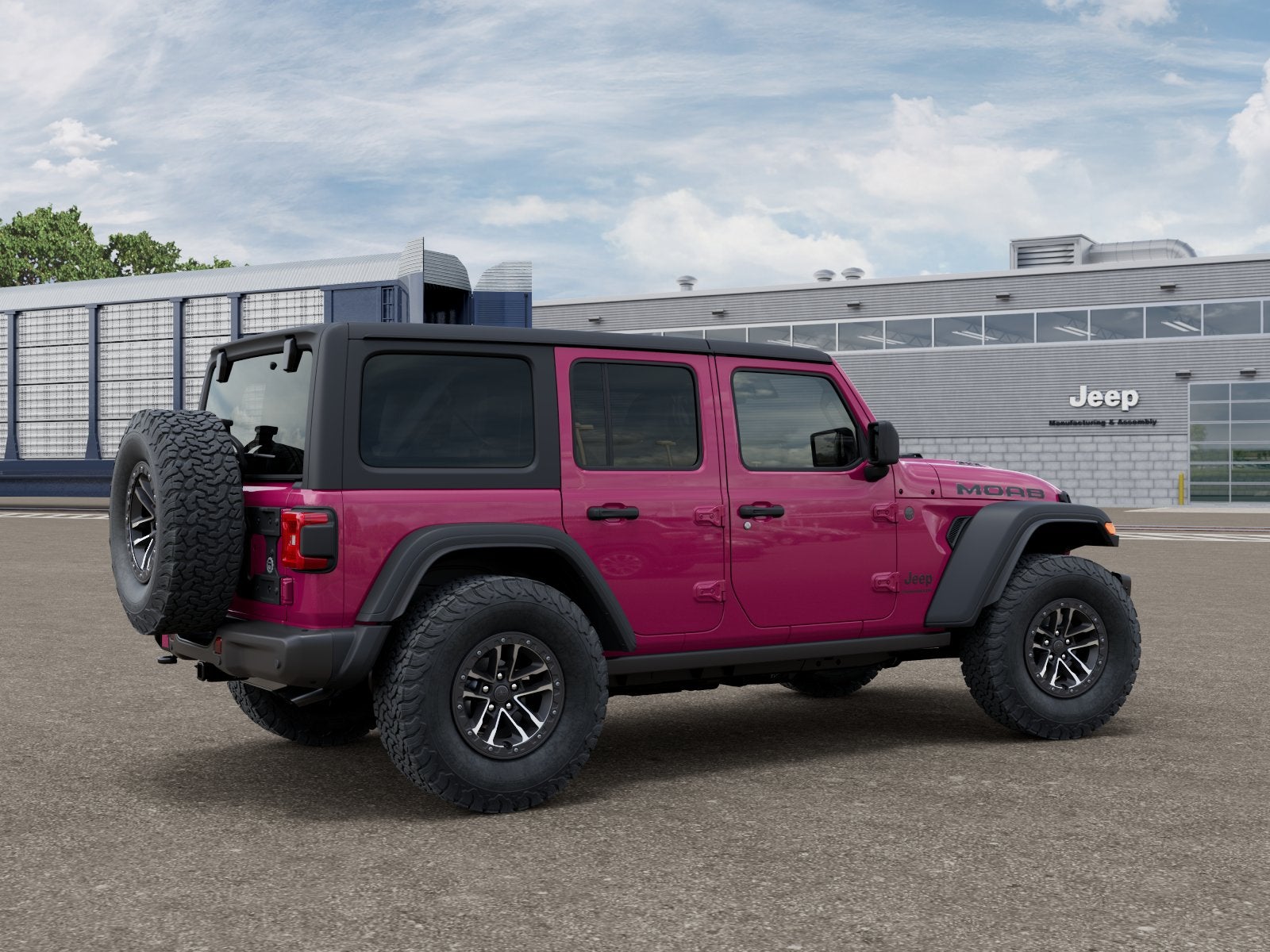 2026 Jeep Wrangler — side profile view
