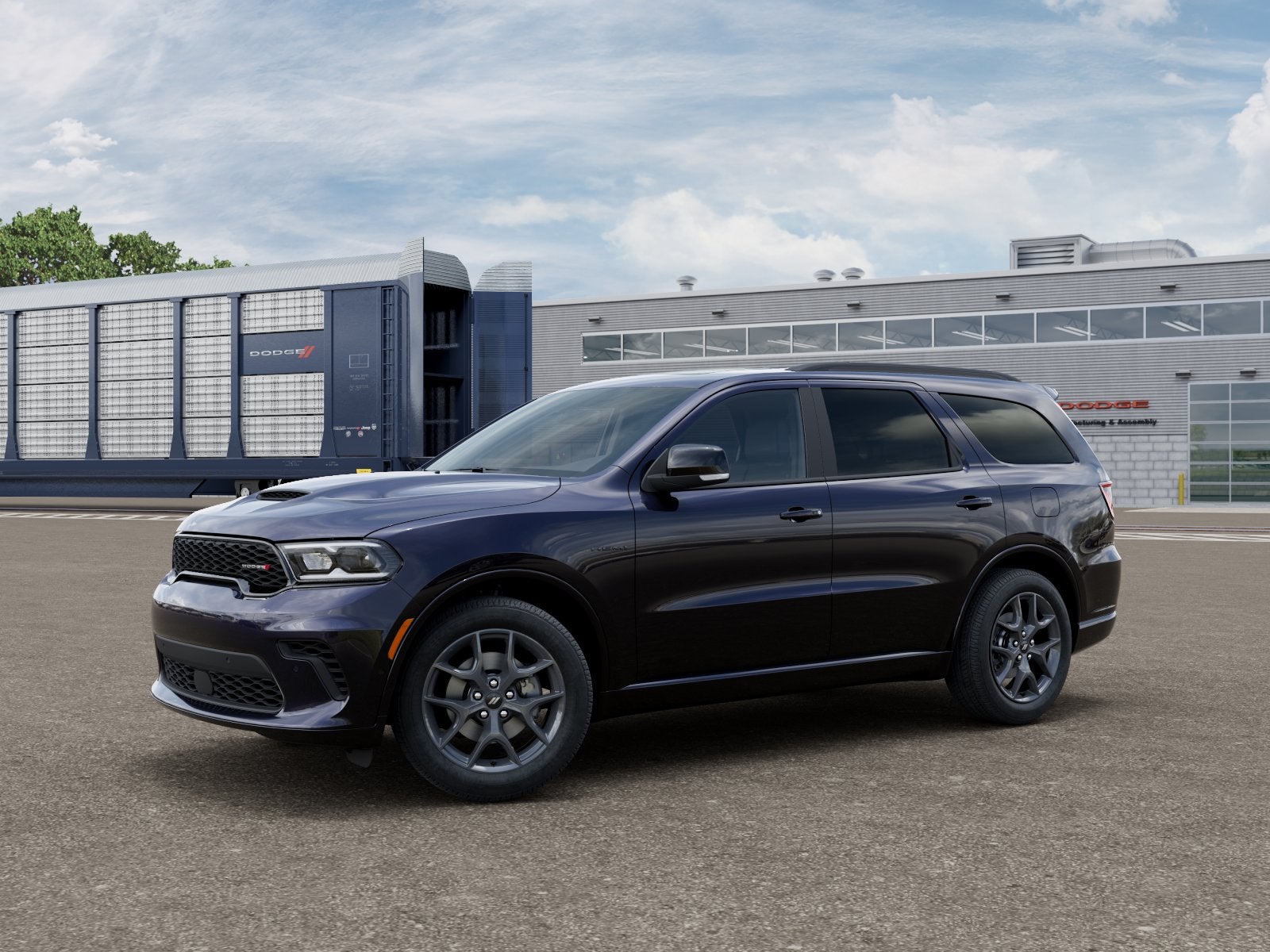 2026 Dodge Durango DURANGO GT PLUS AWD HEMI V8 in Night Moves Exterior Paint — front three-quarter view