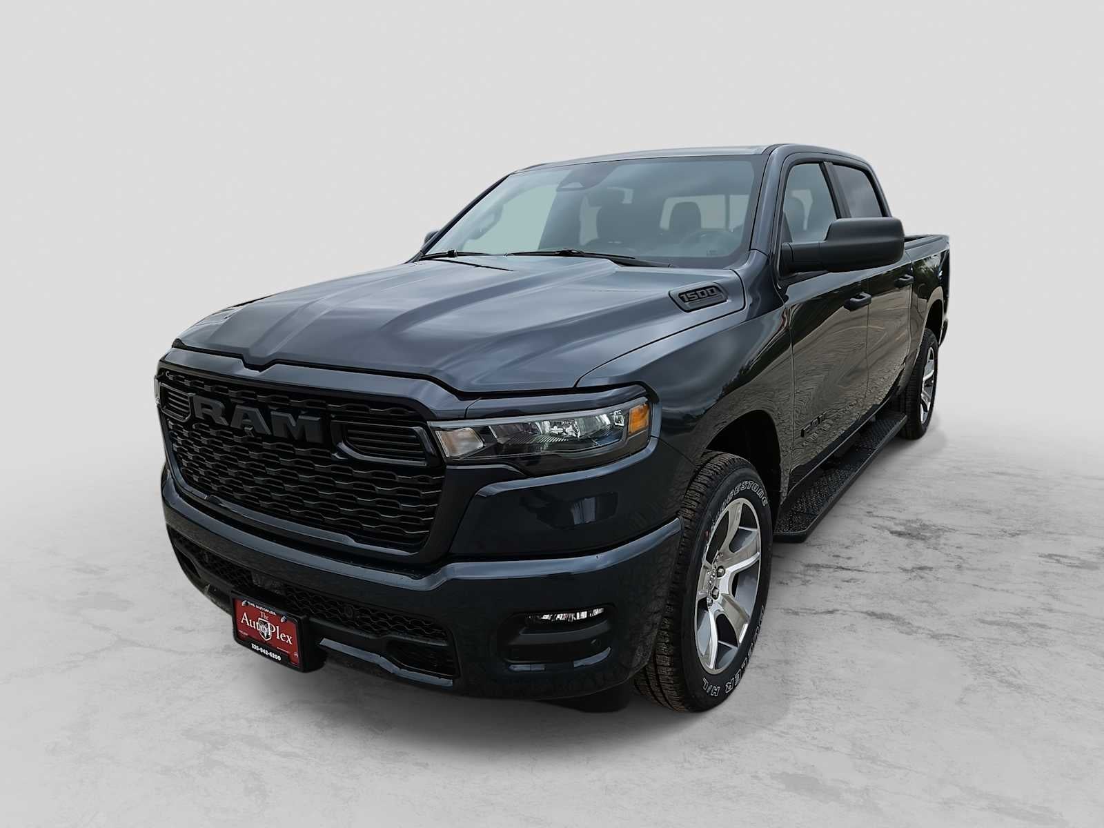 2026 RAM 1500 RAM 1500 EXPRESS CREW CAB 4X2 5'7' BOX in Forged Blue Metallic Exterior Paint — front three-quarter view