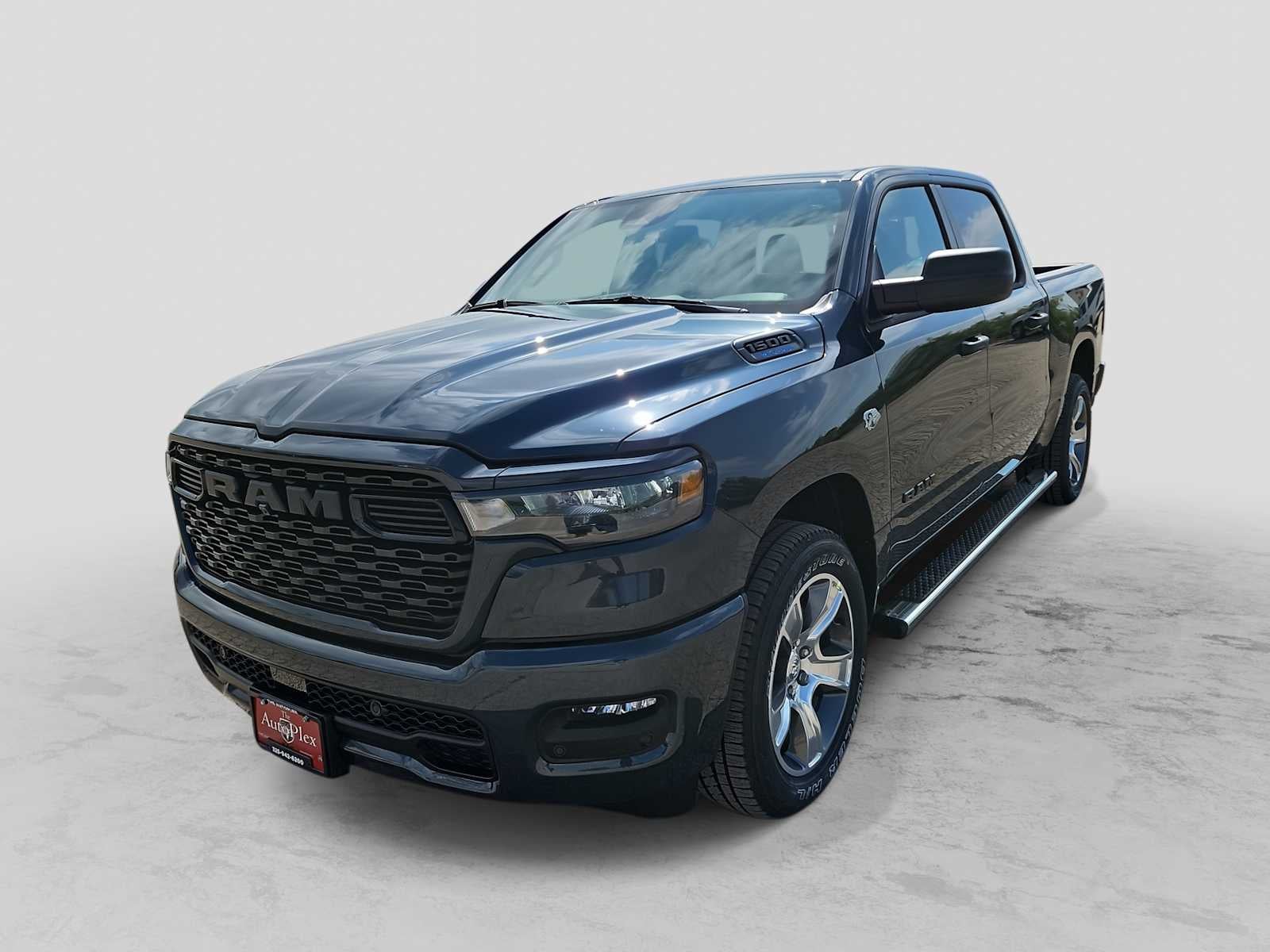 2026 RAM 1500 RAM 1500 EXPRESS CREW CAB 4X2 5'7' BOX in Forged Blue Metallic Exterior Paint — front three-quarter view