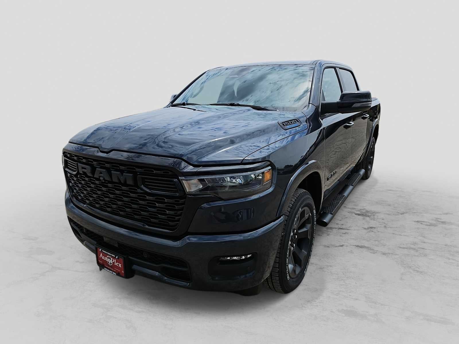 2026 RAM 1500 RAM 1500 LONE STAR CREW CAB 4X4 5'7' BOX in Forged Blue Metallic Exterior Paint — front three-quarter view