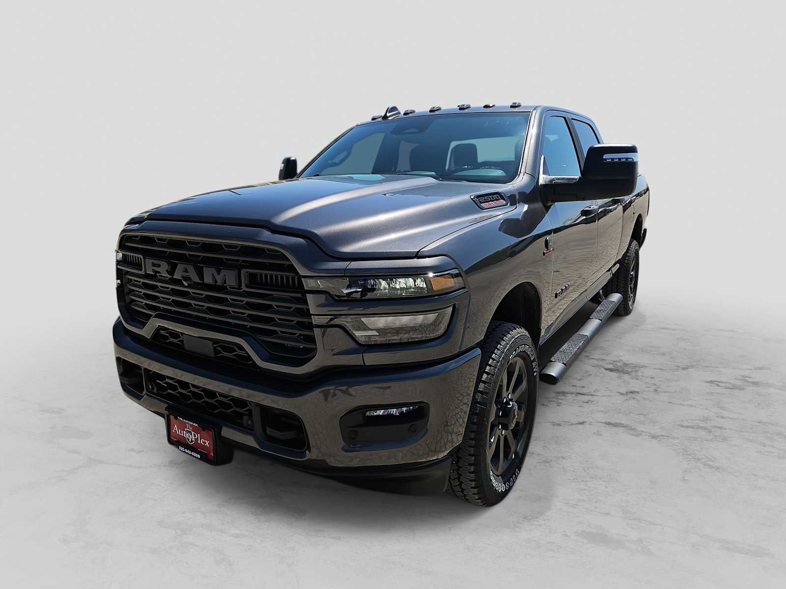 2026 RAM 2500 RAM 2500 LONE STAR CREW CAB 4X4 6'4' BOX in Granite Crystal Metallic Clear-Coat Exterior Paint — front three-quarter view