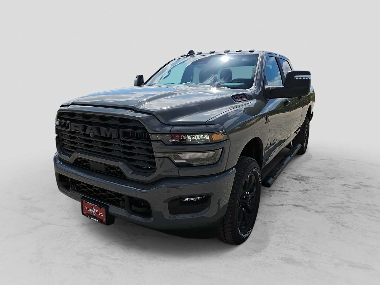 2026 RAM 2500 RAM 2500 LONE STAR CREW CAB 4X4 6'4' BOX in Ceramic Gray Clear-Coat Exterior Paint — front three-quarter view
