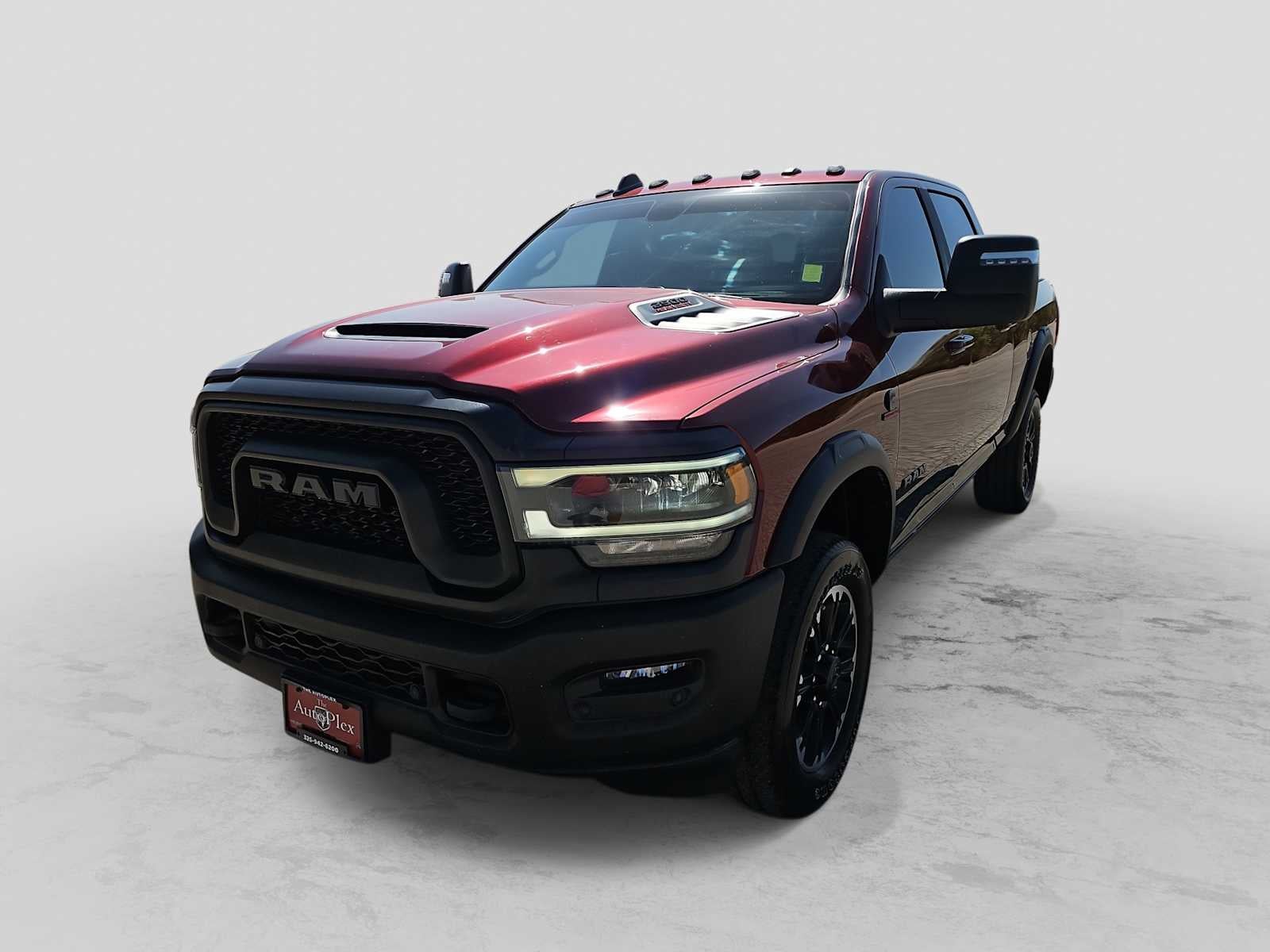 2024 RAM 2500 Power Wagon Rebel Crew Cab 4x4 6'4' Box in Delmonico Red Pearlcoat — front three-quarter view