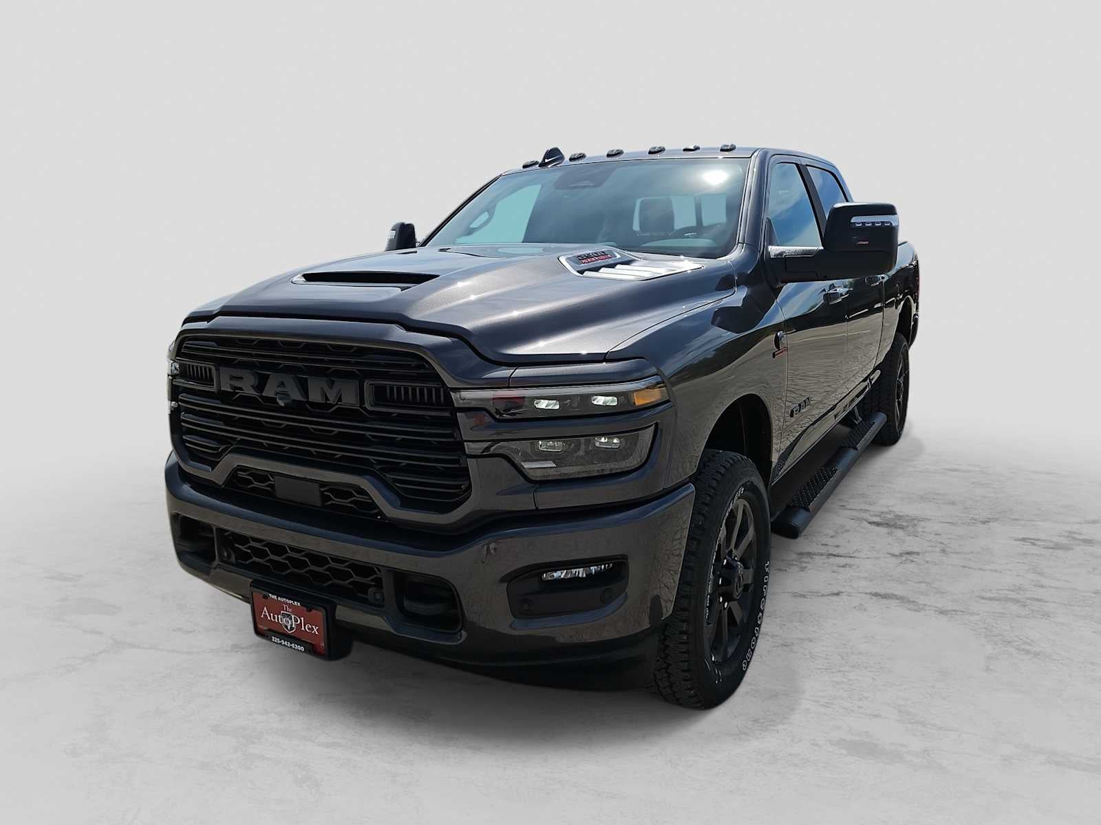 2026 RAM 2500 RAM 2500 LARAMIE CREW CAB 4X4 6'4' BOX in Granite Crystal Metallic Clear-Coat Exterior Paint — front three-quarter view